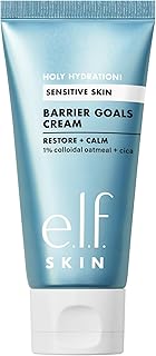 e.l.f. SKIN Holy Hydration! Barrier Goals Cream, Rich Face Moisturizer For Hydrating & Soothing, Helps Visibly Reduce Redness, Vegan & Cruelty-Free