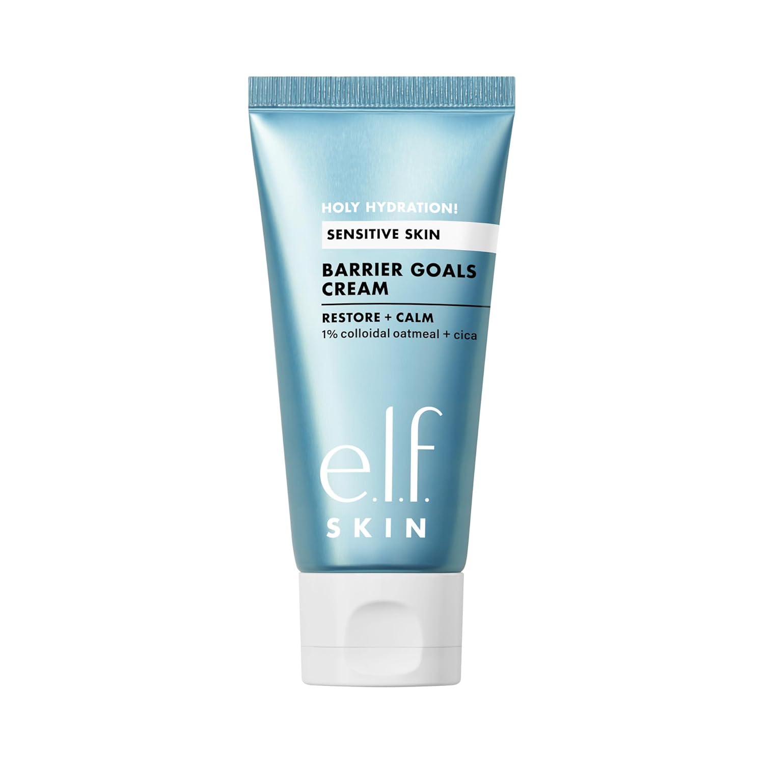 e.l.f. SKIN Holy Hydration! Barrier Goals Cream, Rich Face Moisturizer For Hydrating & Soothing, Helps Visibly Reduce Redness, Vegan & Cruelty-Free