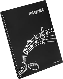 Carpeta para certificados, carpetas de archivos elegantes, carpetas de música profesional, adecuadas para gestión
