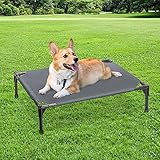 BABYLTRL Elevated Dog Bed, Portable Raised Pet Cot, Sturdy & Breathable Fabric Mat,Dog Cot for Extra...