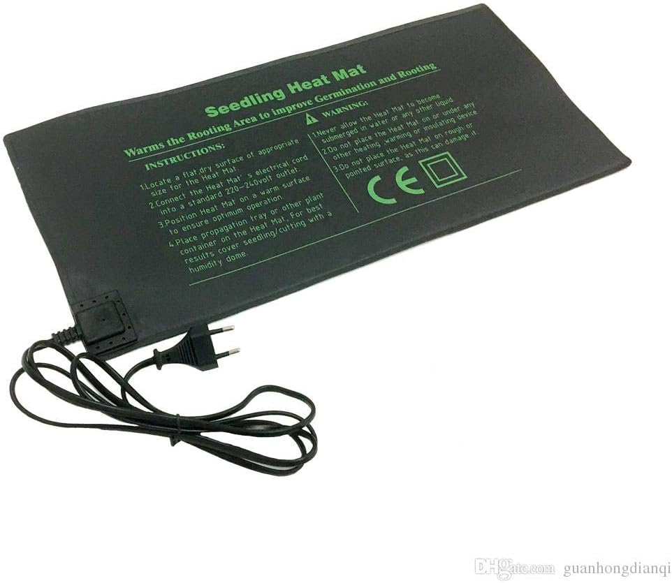 Greenhouse Propagation Mats Size 10" x 20" Plant Germination Heating Mats