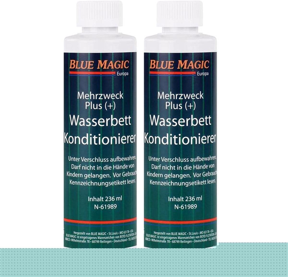 Blue Magic Waterbed Conditioner Conditioner 2 Large Bottles Waterbed