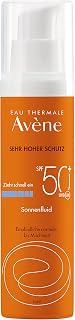 Avene Sunscreen SPF50+ Fluid 50 ml l I UVA, UVB and Blue Light Protection I Very High Protection I Water Resistant, No Whi... Price In India