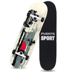 Standard Cruising Skateboards Adult Long Skateboard 807 7 cm 8-Layer Maple Deck Non-Slip and Waterproof 95A Shock Absorption