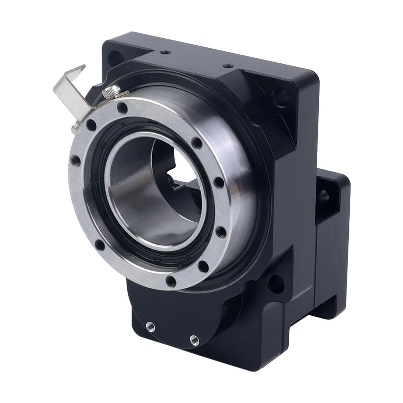 Actionneur Rotatif Creux de 60 mm, positionneurs rotatifs à Plateforme rotative Creuse, 3 Minutes d'arc pour Moteur Pas à Pas Ne-ma 17 (5:1)