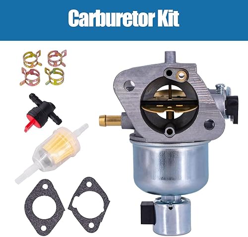 Miniatura 4 de Kit de carburador para Kawasaki FR651V FS651V FR691V FS691V 23 HP Gravely ZT 42 XL Motores 15004-0828 15004-7062 15004-0986 Carb con juntas