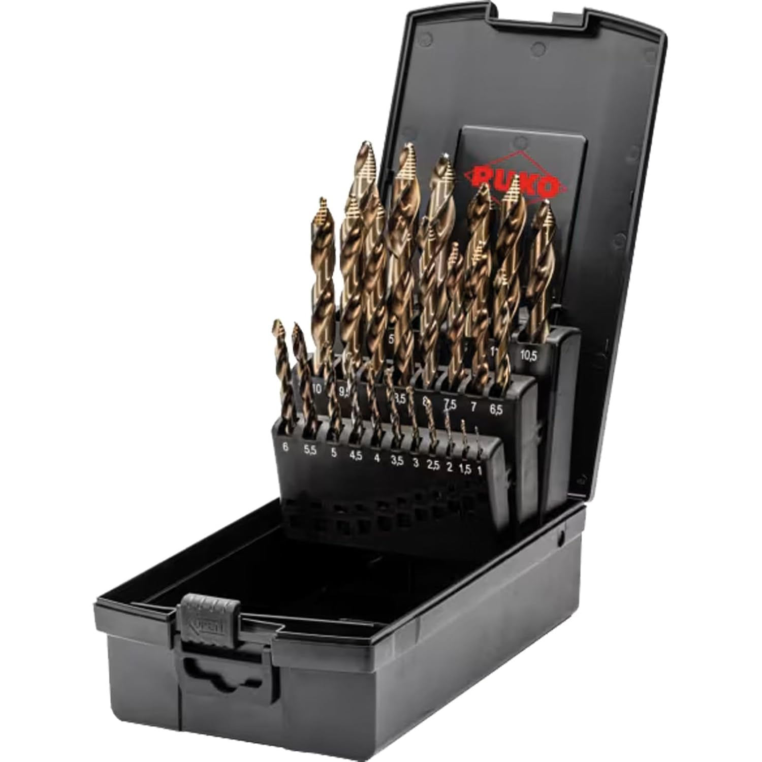 AGHASA RUKO-259215ERO-Jgo. 25 Helicoid.Co FLOWSTEP Drill Bits