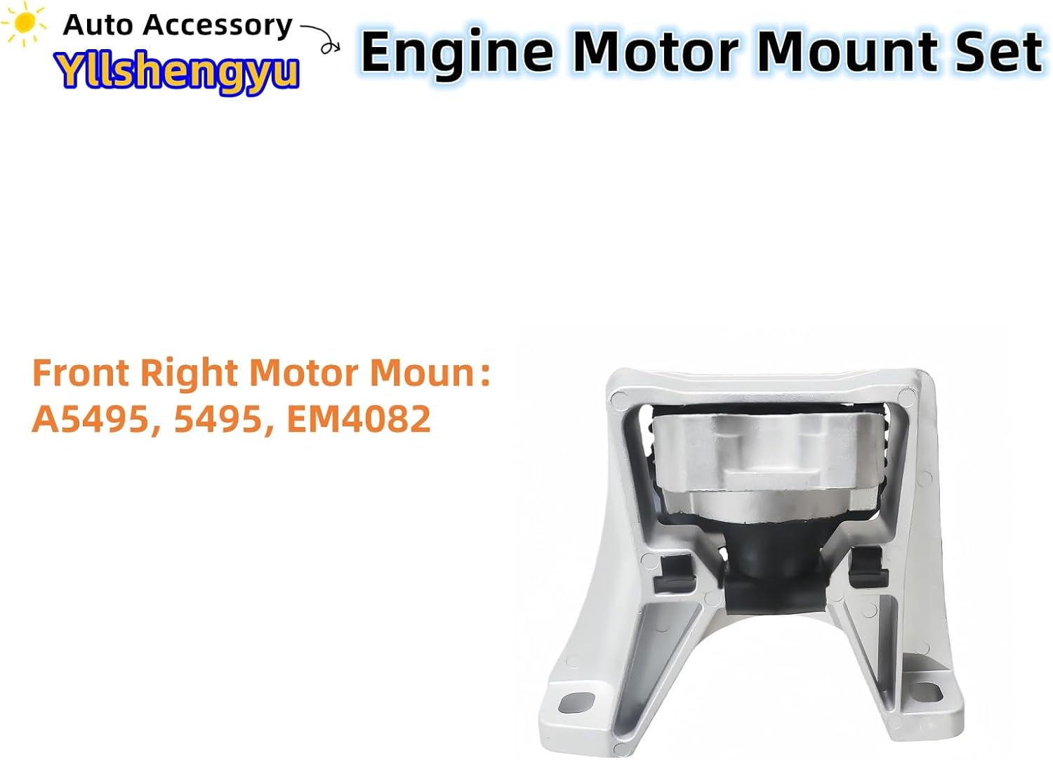 3PCS Engine Motor Mounts & Transmission Mount Kit - Compatible with 2008-2011 Focus 2.0L, Replaces OEM A5322 EM4082 5S4Z6038CB, Reduces Vibration and Noise