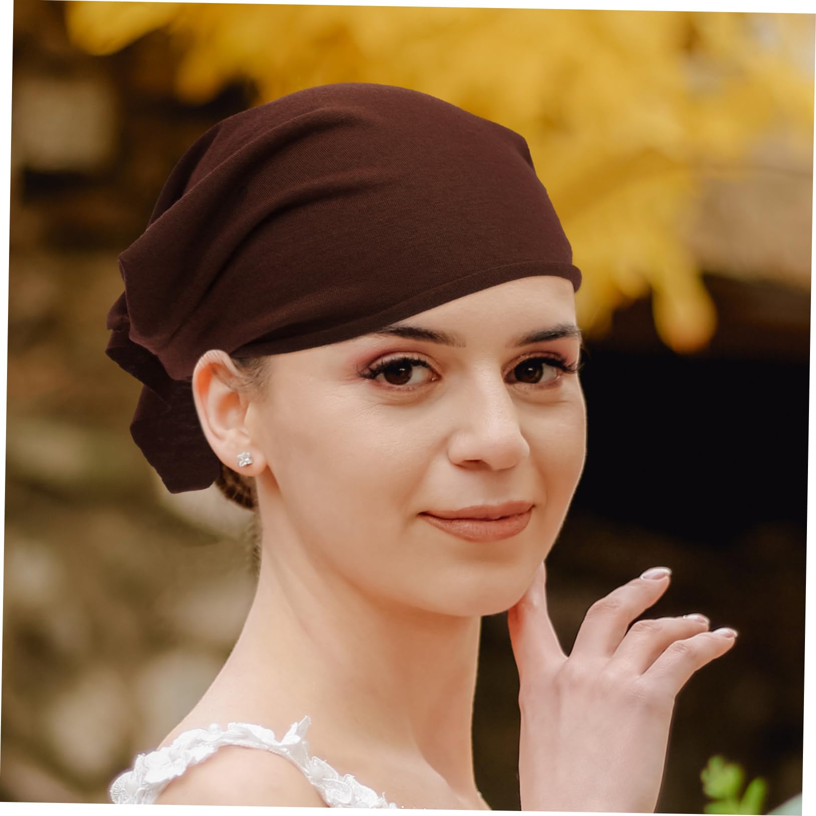 Pañuelo Triangular Bohemio Elástico Grande 6 Piezas Algodón Poliéster | Diadema para Mujer y Niña, Transpirable y Cómoda, Estilo Elegante Apariencia Encantadora