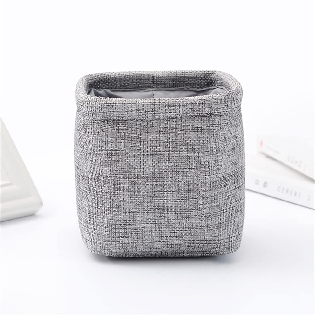 Kreatywny prosty mini materiałowy obsadka do pióra artykuły papiernicze organizer do ołówków na biurko akcesoria biurowe artykuły papiernicze (C jeden rozmiar)