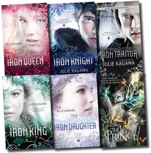 The Iron Fey Series Julie Kagawa Collection 6 Books Set (The Lost Traitor, The Lost Prince, The Iron Knight, The Iron King, The Iron Daughter, The Iron Queen) Paperback