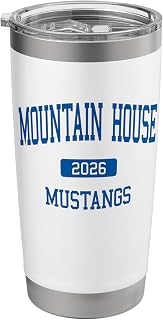 Mountain House High School Class of 2026 Mountain House CA Stainless Steel Insulated Tumbler