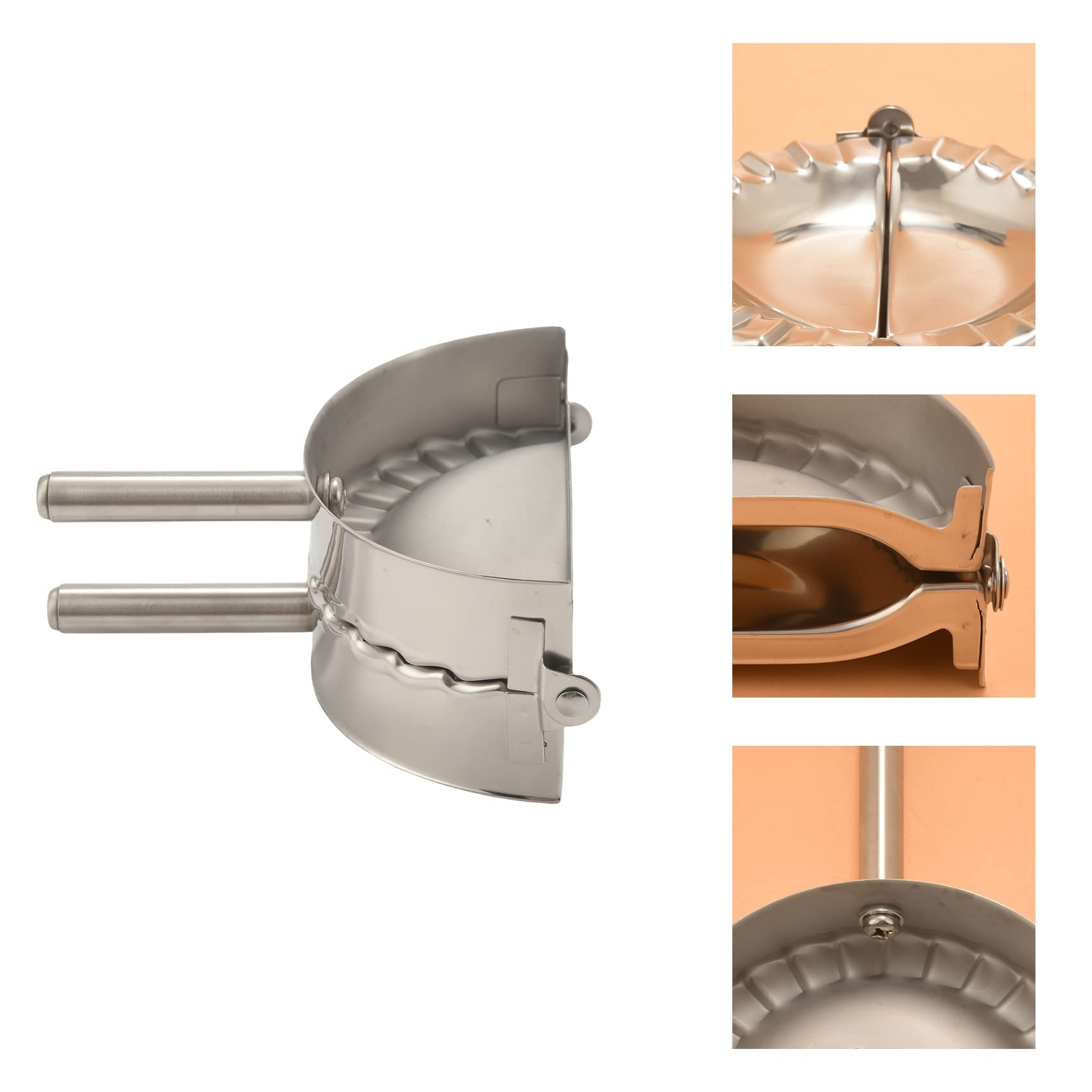 Srutueo Best Utensils Stainless Steel Empanada Press Ravioli Mold Dumpling Maker Pastry Dough Cutter Kitchen Accessories