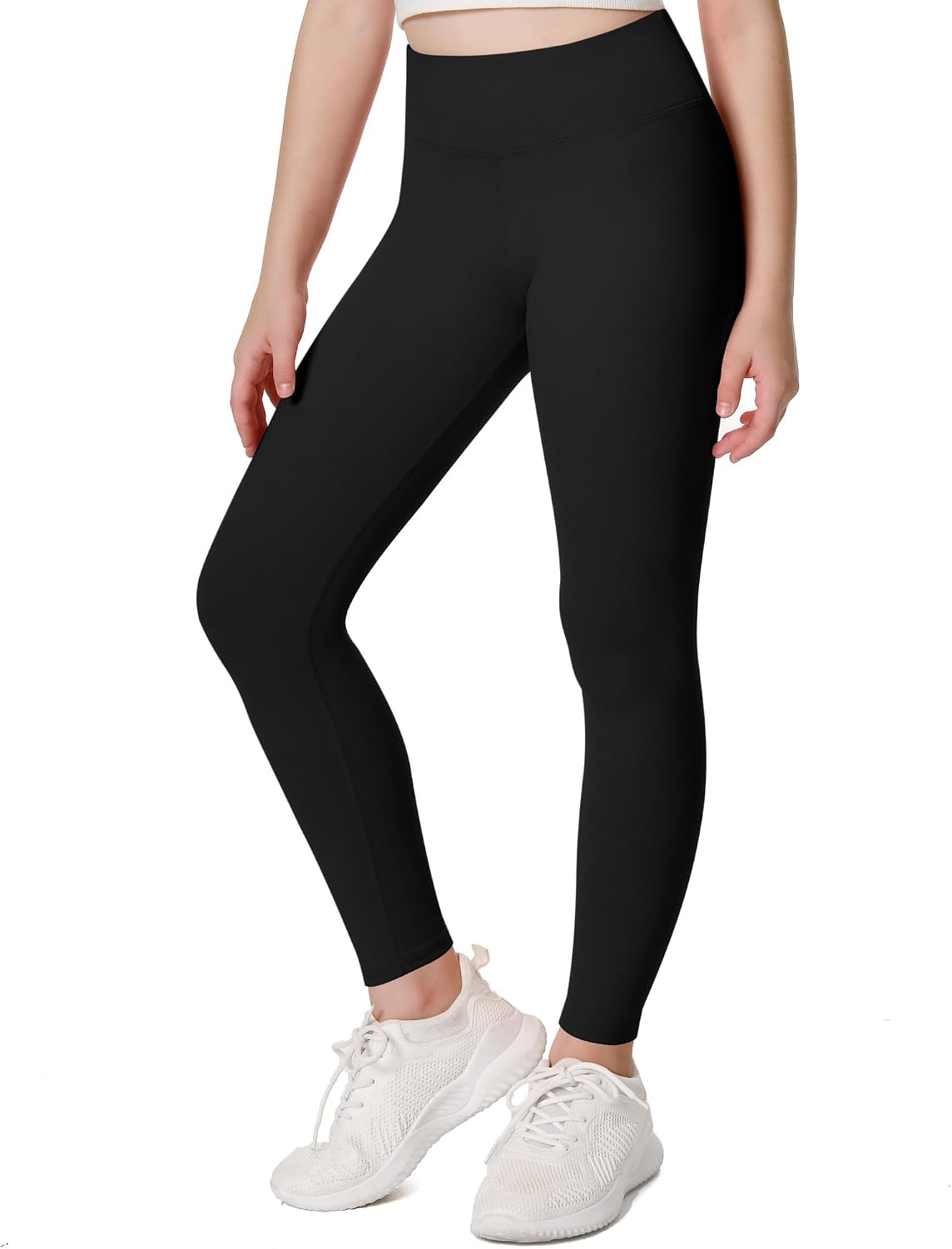 Moozava Girls Athletic Leggings High Waisted Yoga Pants