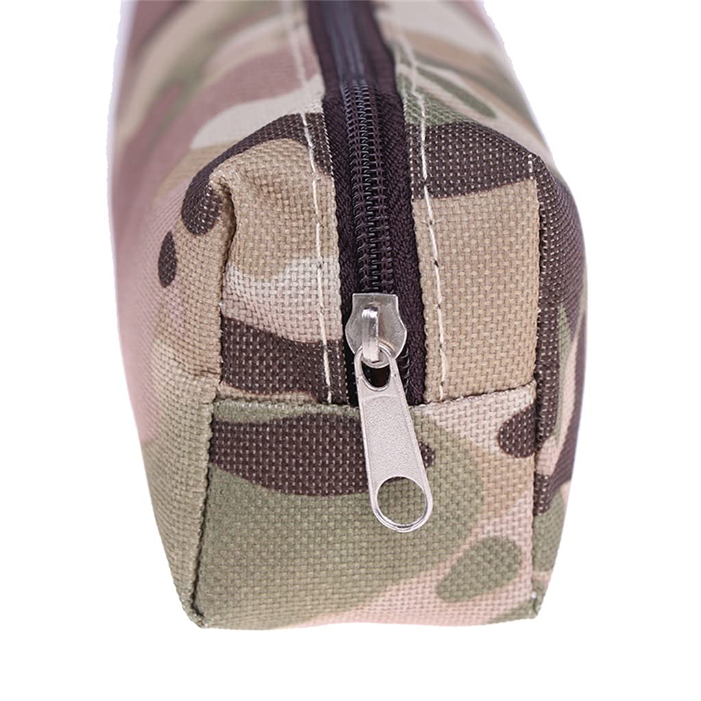 Astuccio mimetico per ragazzi - Astuccio in tela in stile militare per materiale scolastico
