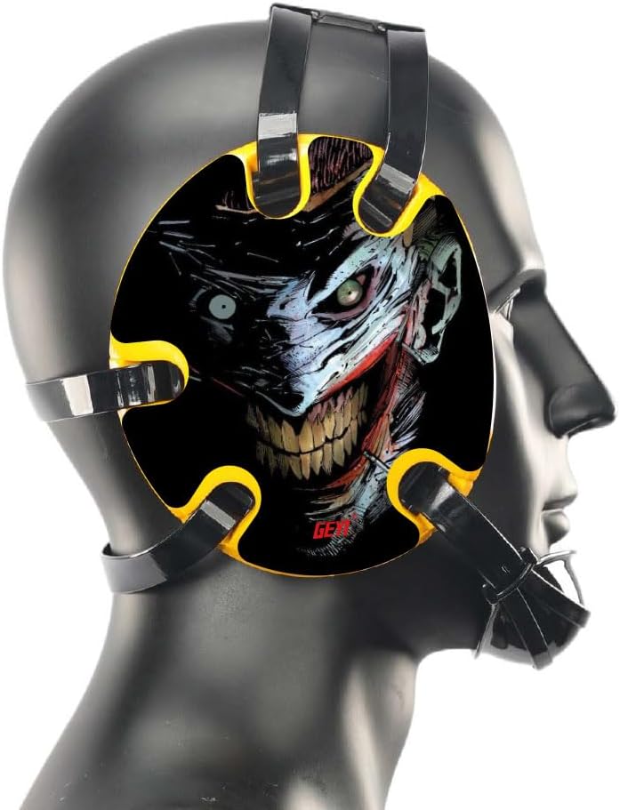 スマイル・ザ・ジョーカーラップ付きレスリングヘッドギア