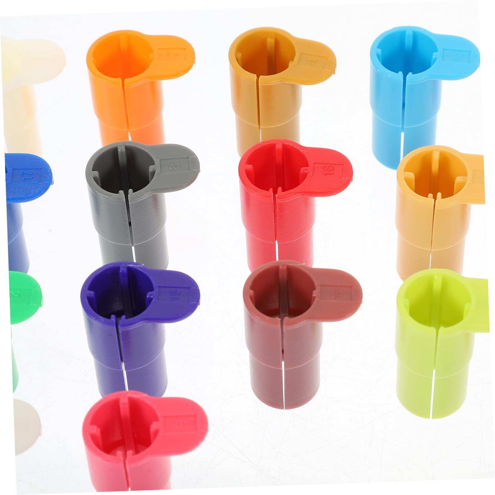 ERINGOGO 17pcs Colored Replacement Pen Adapters for Durable Cutting Machine Accessories for Precise Drawing and Cutting Operations