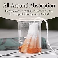 Vista 4 de Cora - Tampones de algodón orgánico con aplicador compacto; paquete variado, ligero/normal/súper, BD4190