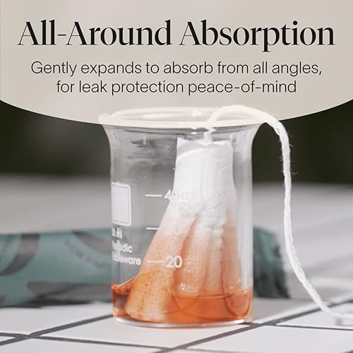 Miniatura 4 de Cora - Tampones de algodón orgánico con aplicador compacto paquete variado, ligeronormalsúper