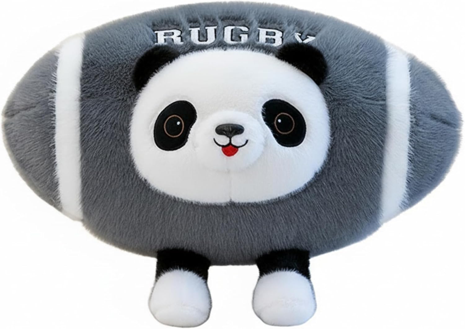 Football Stuffed Animal 22" Adorable Panda Football Pillow, Soft PP Cotton Kids Plush Toys for Home Sofa Decor, Décoration de Jardin