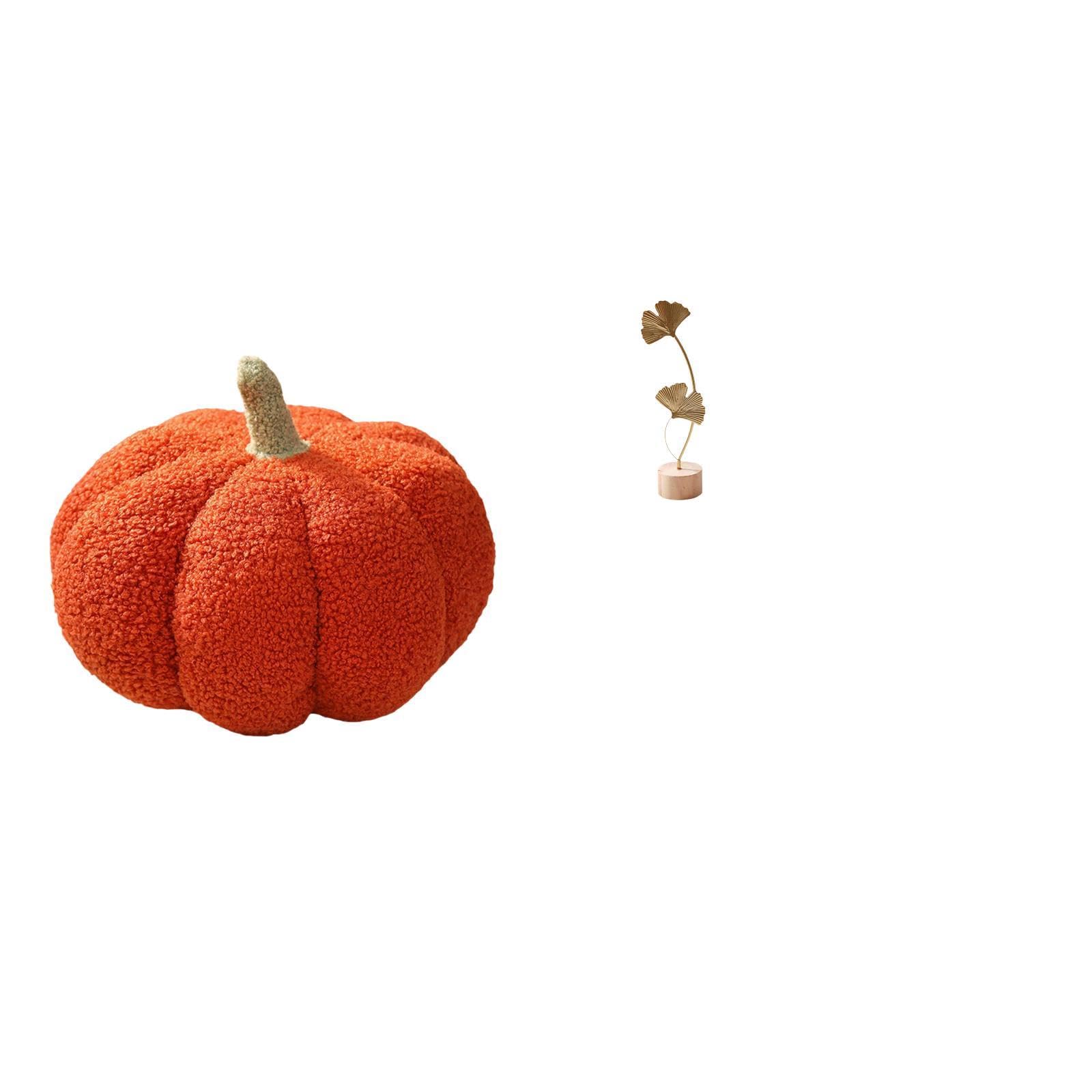 Pumpkin Leaf Plush Sculpture Dcorative Cushion Nordic Creative Ornament for Bed Sofa Table Party Home Dcor|Home & Garden|Home Dcor|Pillows-image-30