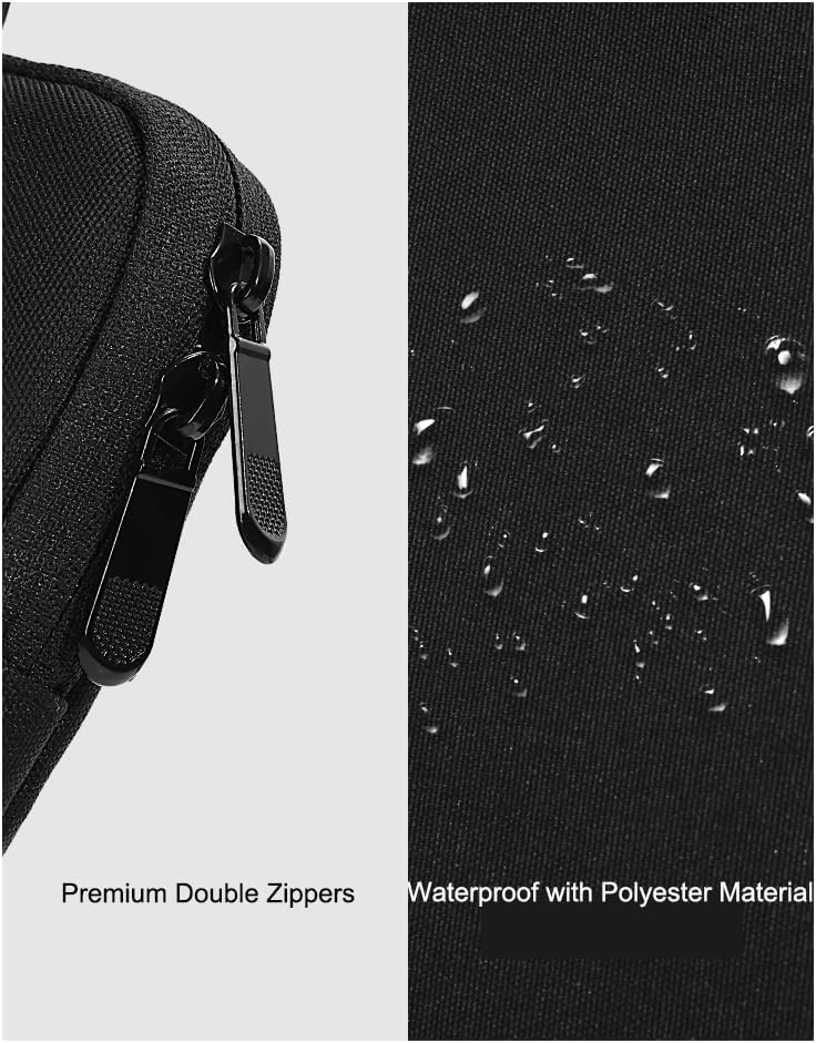 Slim Business Laptop Sleeve, Lightweight Protective Case with Handle & Pockets for 14/15.6" Laptops - Image 7