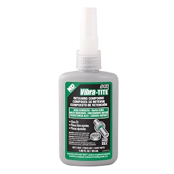 Vibra-TITE 548 Green Rapid Cure Anaerobic Retaining Compound, 50ml Bottle