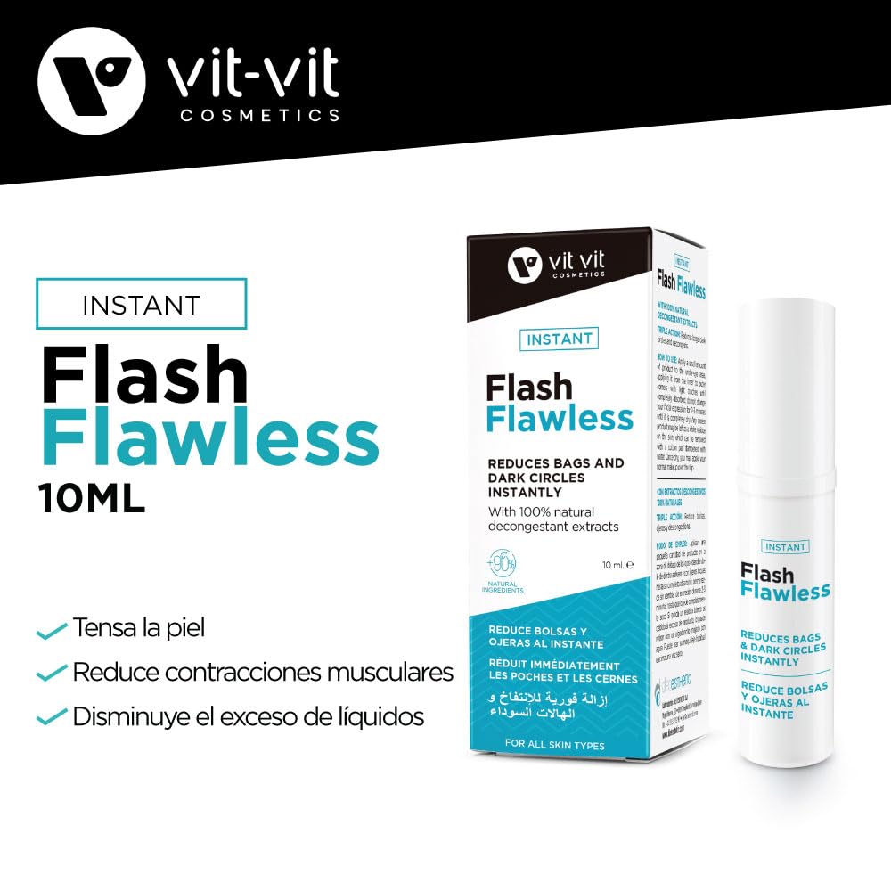 FLAWLESS contorno occhi effetto istantaneo, riduce borse, occhiaie e rughe