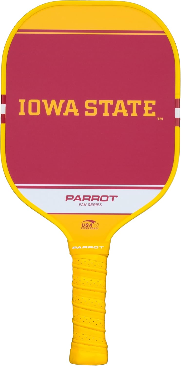 Team Golf Parrot Paddles NCAA Iowa St Sport Plus Pickleball Paddle