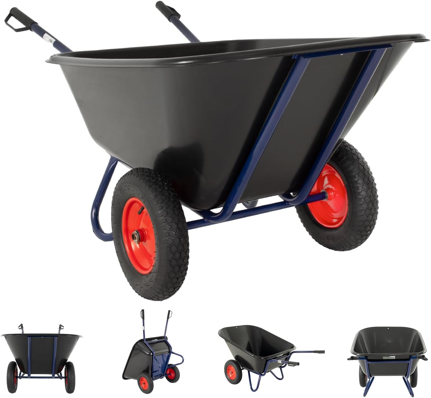 BPA Großmuldenkarre 240 Liter - Robuste Schubkarre Produktbild-Vorschau 13