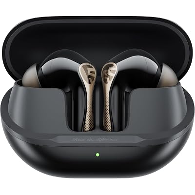 SoundPEATS Air5 Pro+ Wireless Earbuds, LDAC & aptX Lossless, xMEMS Warm Treble Hi-Res Audio, Hybrid Driver Earbuds with 10mm Composite Speaker, 55dB AI Adaptive ANC, Bluetooth 5.4, Weightless Comfort