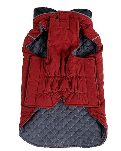 Chaqueta Abrigadora de Invierno Chaleco Traje Cálido de Nieve a Prueba de Viento Ropa Abrigo para Perros…