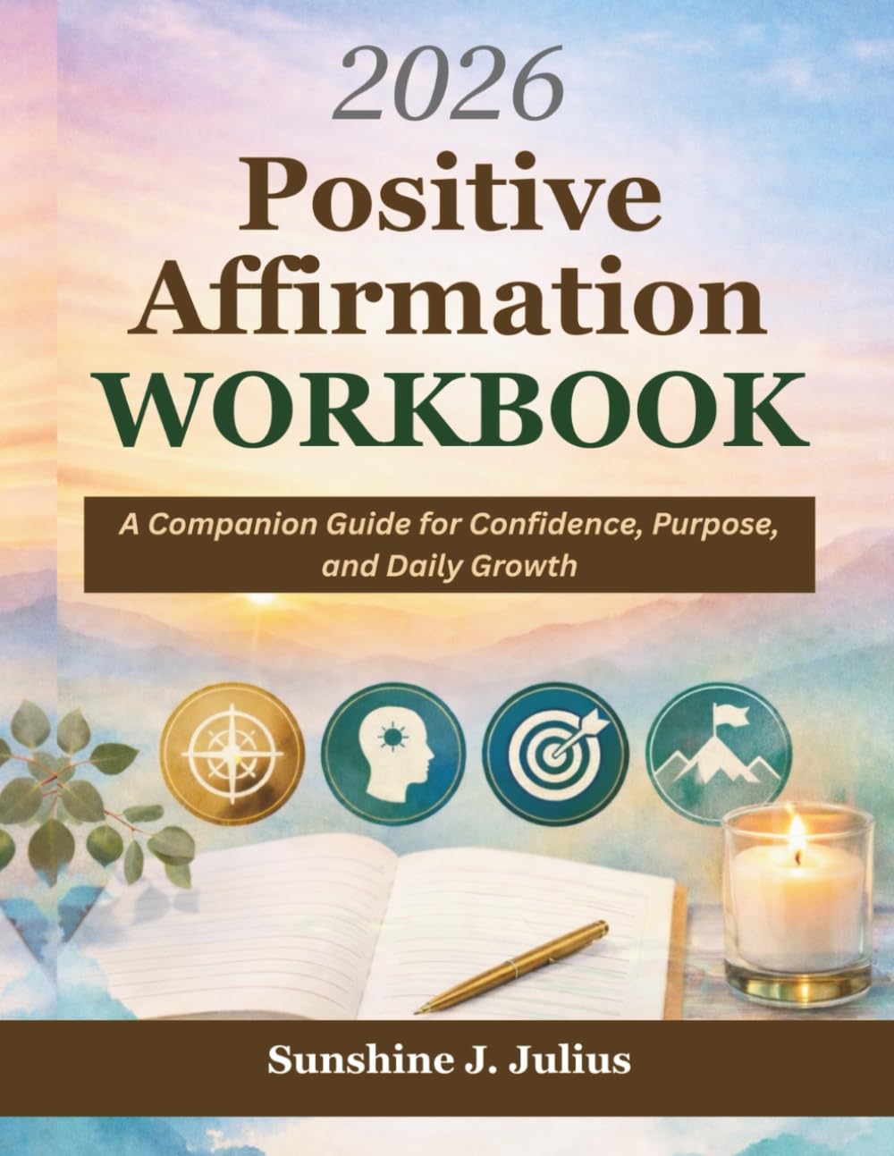 2026 Positive Affirmations Workbook: A Companion Guide for Confidence, Purpose, and Daily Growth.