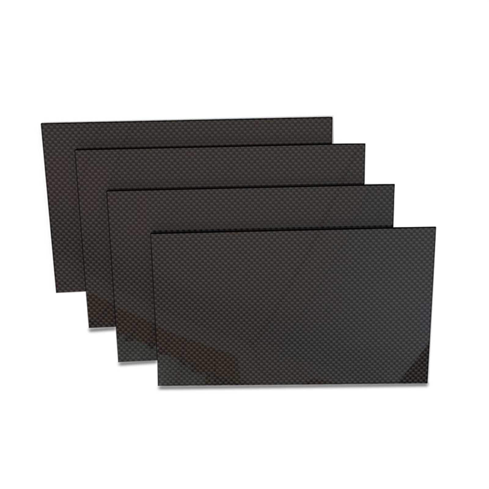 1pcs 0.25-6MM 198X248mm 3K Surface Twill Matte Glossy Carbon Plate Panel Sheets High Composite Hardness Material Carbon Fiber Board 3k Carbon Fiber(0.25mm Twill Glossy)