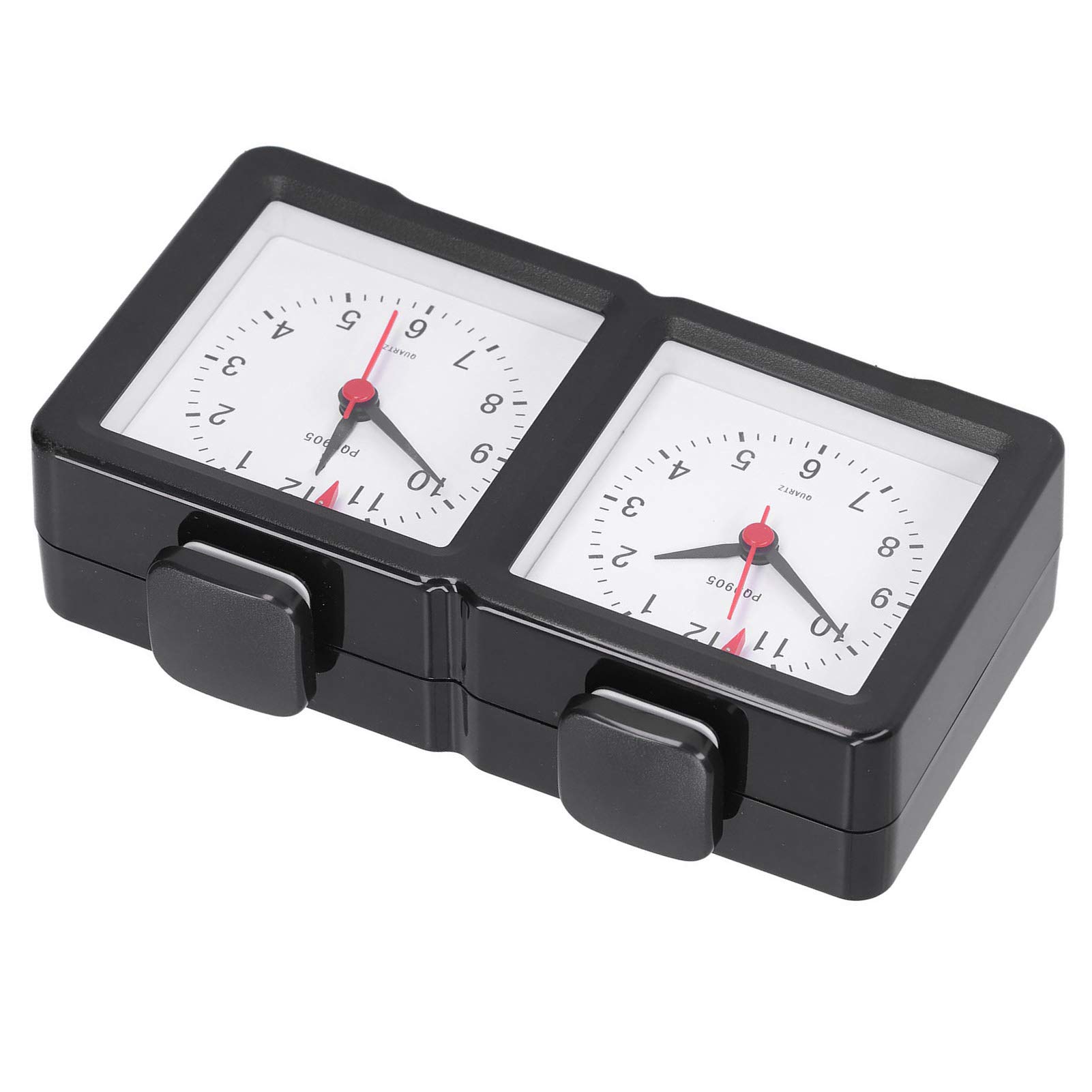 aqxreight Orologio da Scacchi Analogico Multifunzione con Timer per il Conto Alla Rovescia/alla Rovescia e per le Competizioni di Scacchi Cinesi, I Go e Giochi da Tavolo