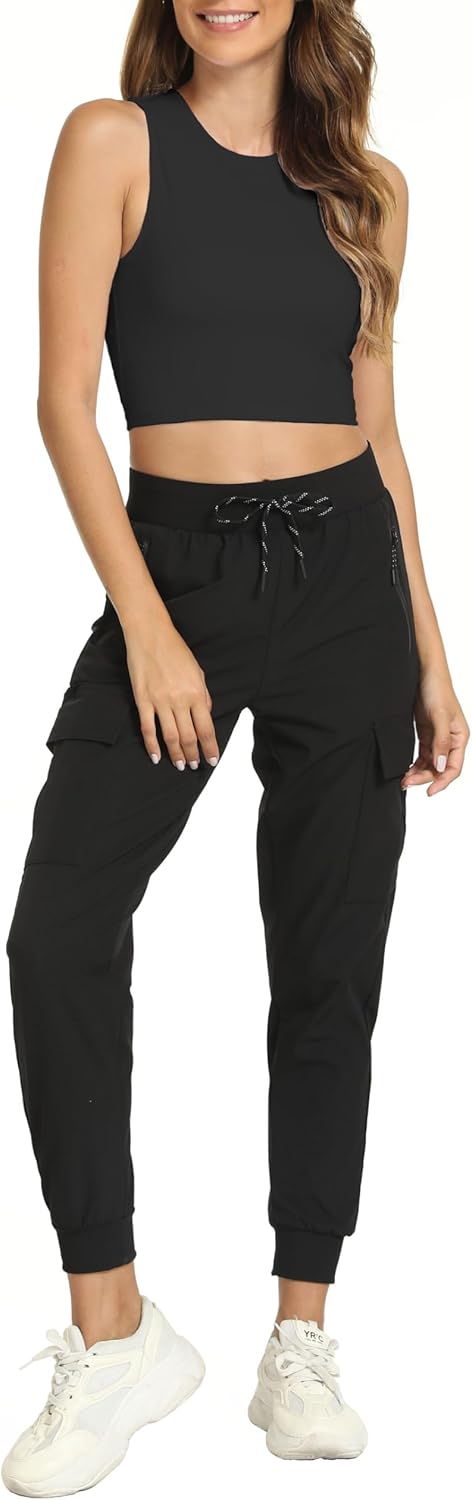 Women's Sports Bras Removable Padded Yoga Athletic Tank Tops Sleeveless Fitness Workout Crop Tops - Image 7