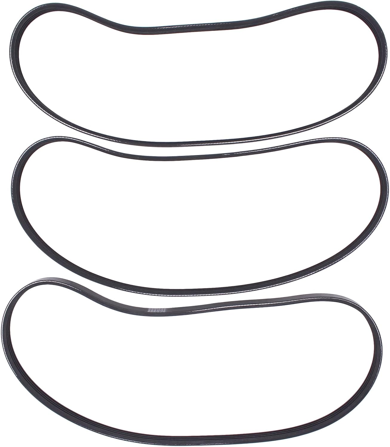 ApplianPar 3-Piece Drive Belt Kit for Honda CR-V 1997-2001: Alternator, A/C & Power Steering Belts