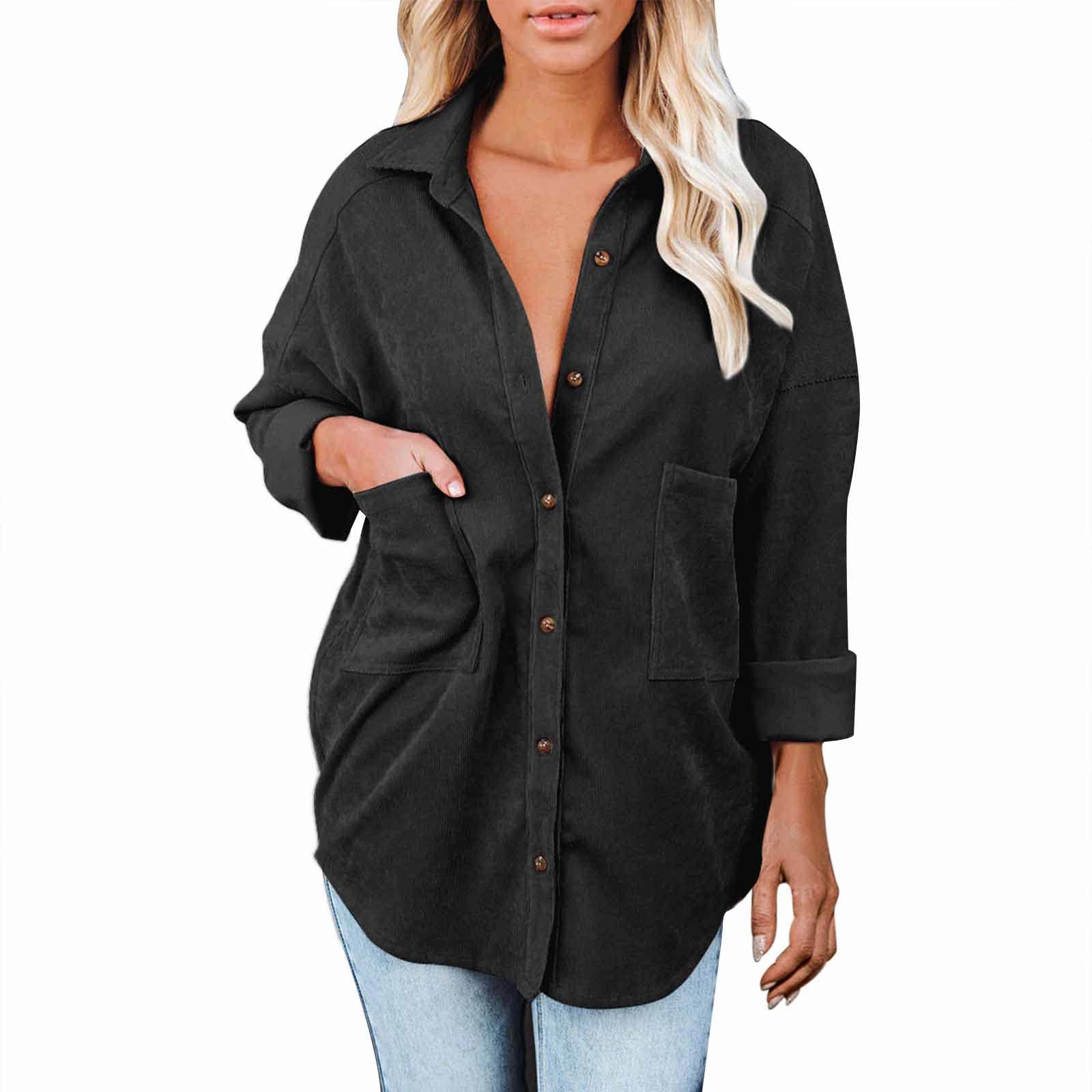 Veste Femme Chic Et Elegant Long Mi Saison Vintage Léger Chemisier Femme De Travail Chic Et Élégant Tunique Haut Chemise Vintage Tops Blouse Mode Chic