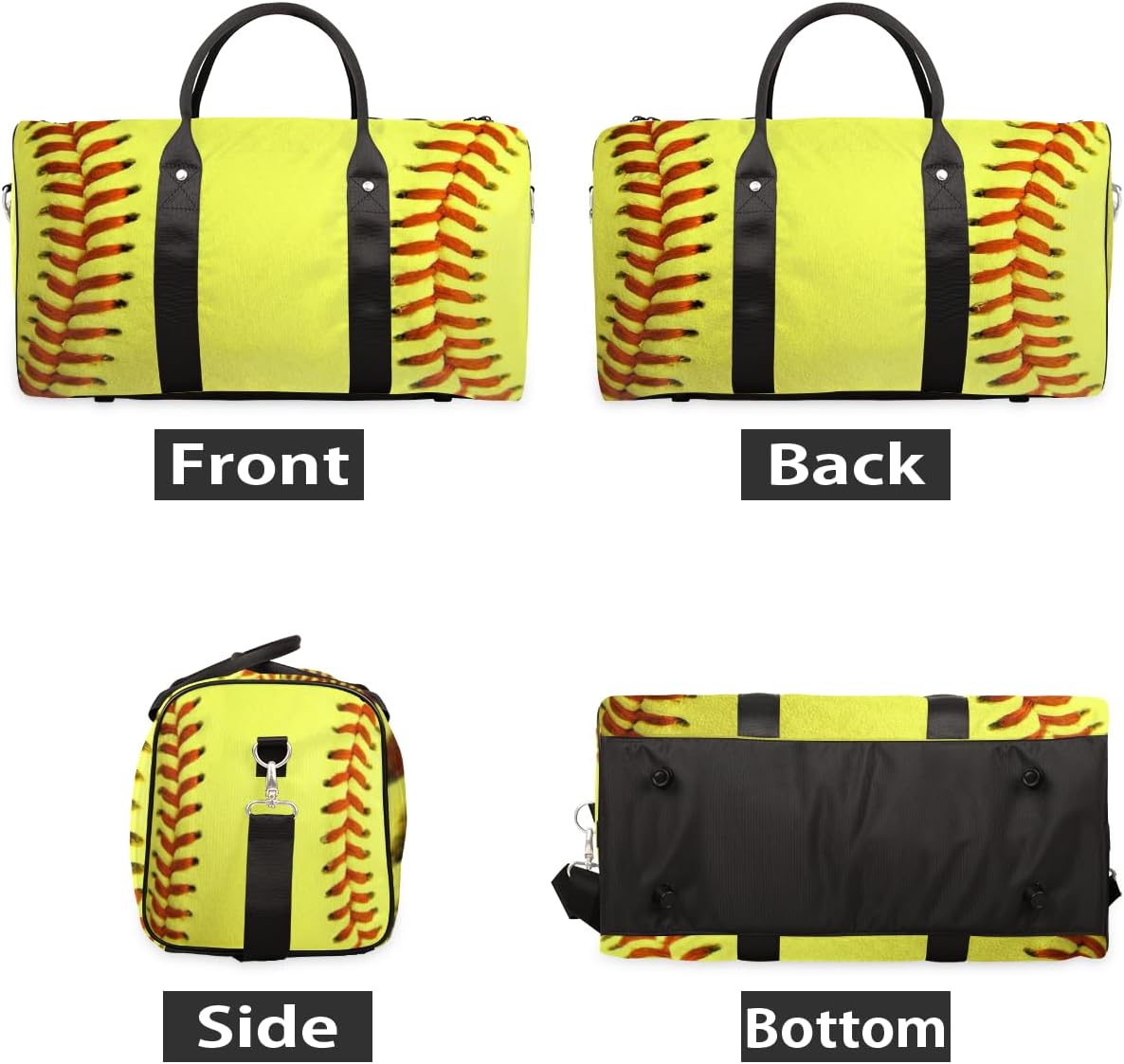 Tennies Shot Travel Duffel Bag for Women Men Large Capacity Overnight Weekender Bags for Lightweight Waterproof Sport Gym Bag for Workout Yoga Swim