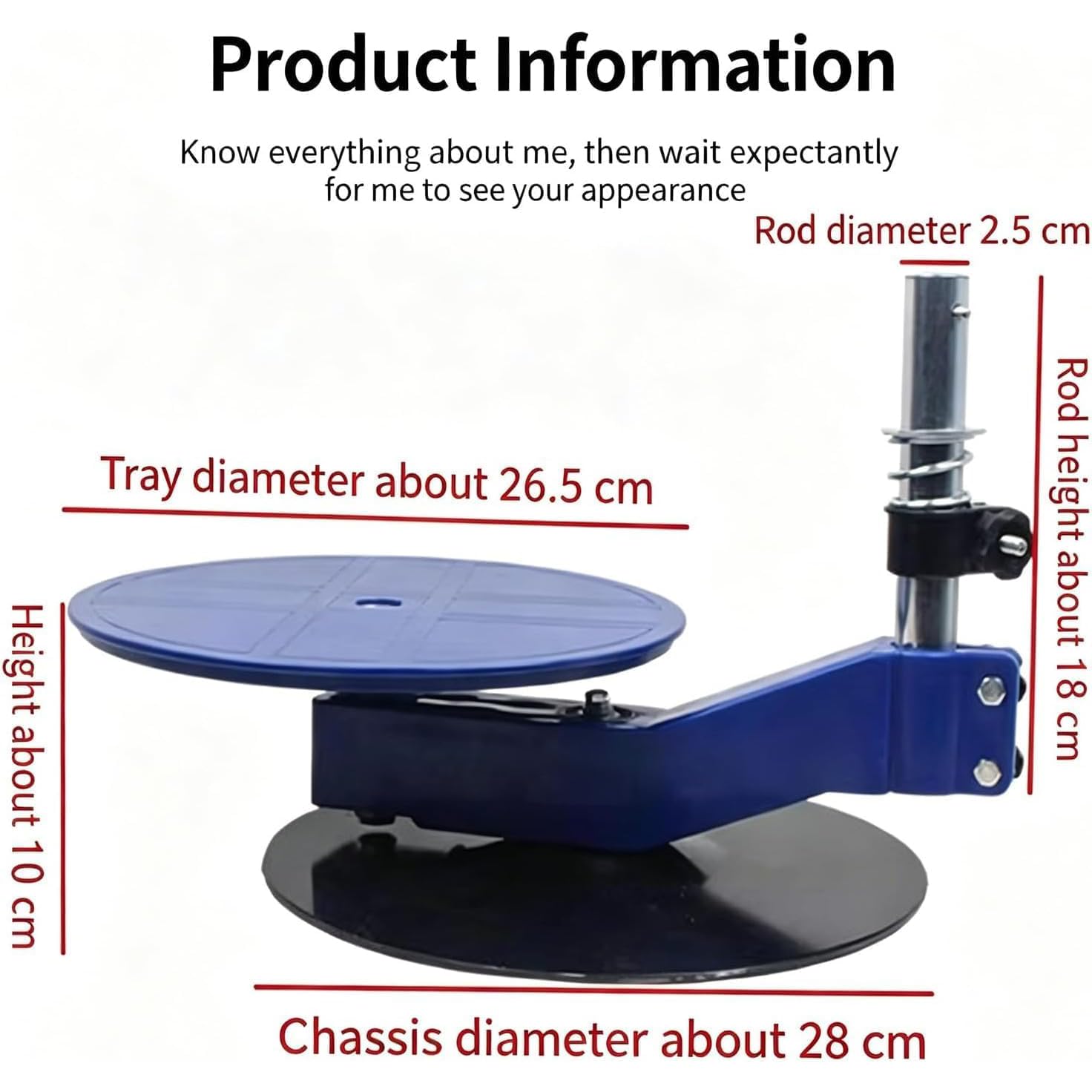 Machine Demballage Manuelle sous Film Étirable, Réglable en Hauteur Et Rotative À 360°, pour Contenants Alimentaires Ronds De 6 À 12 Cm De Diamètre.
