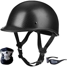 Adult Half Cap Open Face Motorcycle E-Bike Helmets-DOT