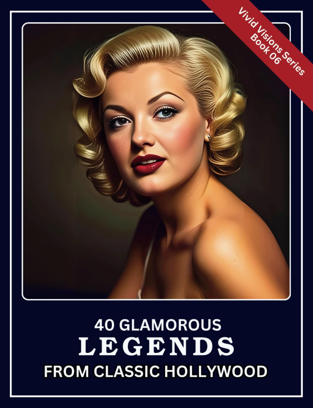 40 Glamorous Legends from Classic Hollywood: A colorful picture book for Alzheimer’s patients or seniors with dementia (Vivid Visions)