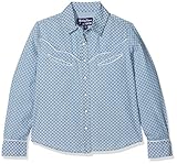 Funktionen: atmungsaktiv Bibi & Tina Kinder Westernbluse Girls vs. Boys Bluse Und Hemd, Jeansblau, 164