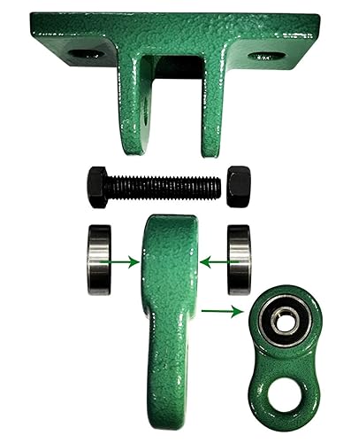 Heavy Duty Green Swing Hangers Screws Bolts Included Over 5000