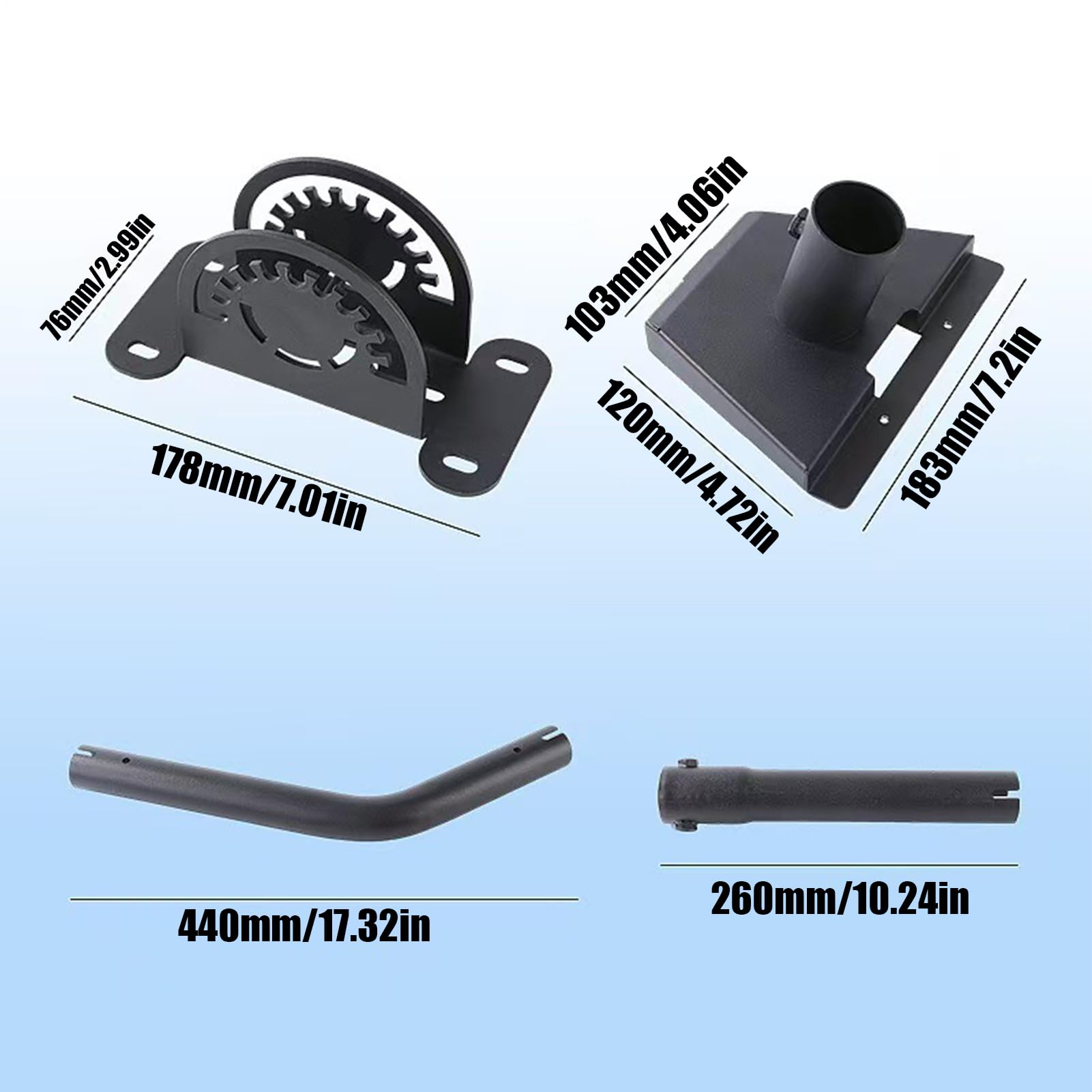 Soporte para Antena Montaje Compacto De Metal De Precisión | Soporte para Antena de Vehículo Recreativo Para Camping, Exterior, Viaje, Hogar Y Pared Para