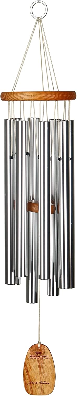 Woodstock Chimes Signature Collection, Ode to Joy Chime, 26'' Famous Melodies Wind Chimes for Outdoor, Patio, Home or Garden Décor (OJ)