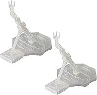 Vista 1 de MY MIRONEY Base de acción transparente para figura de acción, soporte de exhibición 1/100