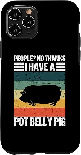 Vista 10 de iPhone 15 Pot Belly Pig Toys Food Supplies Pot Belly Pig Owner Case