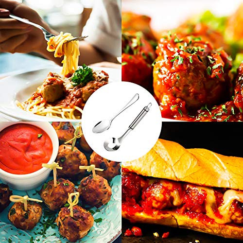 Gehaktbal Lepel/RVS Scoop Gehaktballen Scoop/Non Stick Gehaktballen Keuken Accessoires Geschikt voor het maken van Gehaktbal Vis Bal en Rijstbal - Image 3