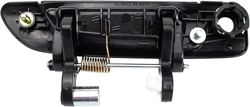 Miniatura 558 de TRQ Manija de puerta exterior texturizada LH del conductor trasero para Chevy GMC Pickup Truck SUV